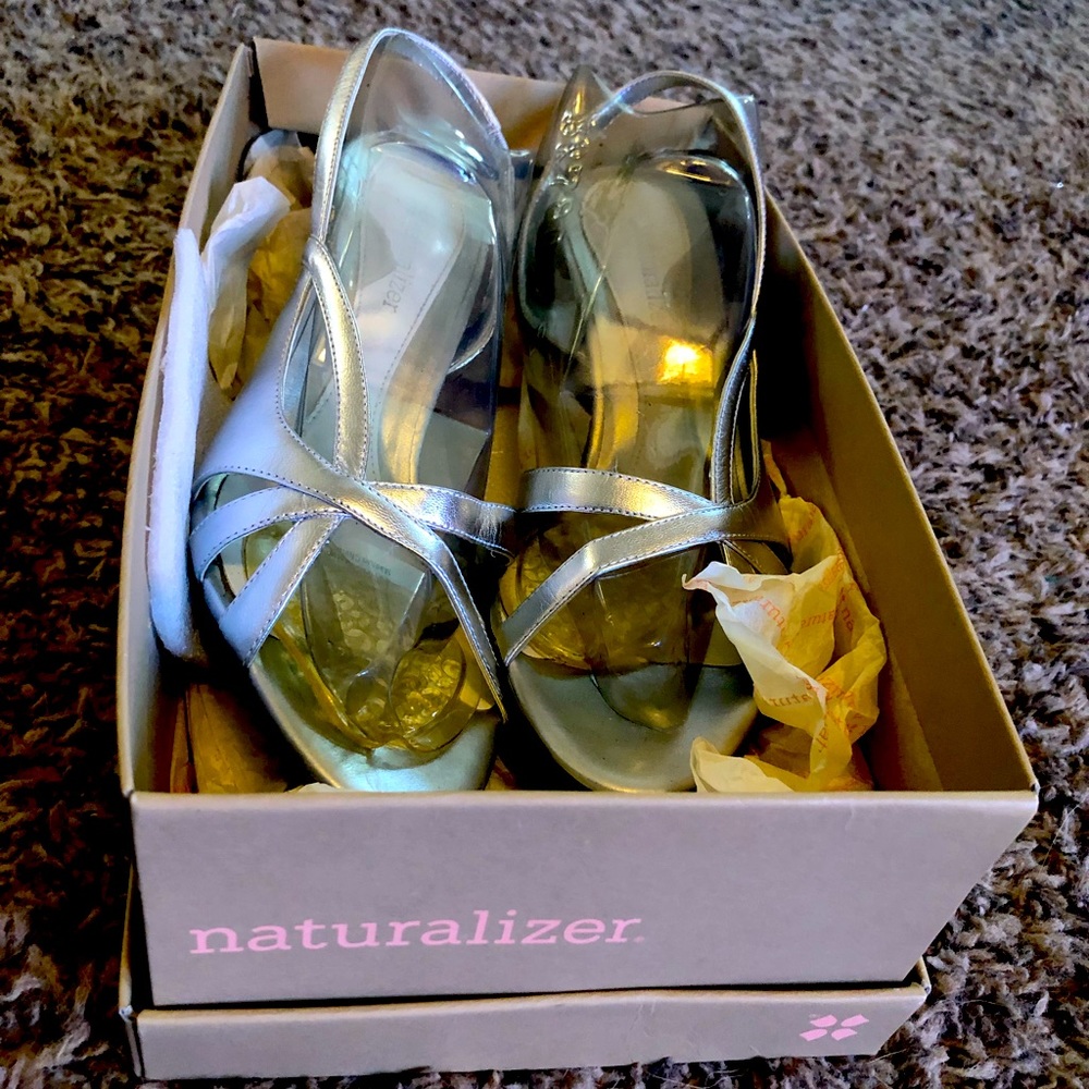 Silver Sandals
